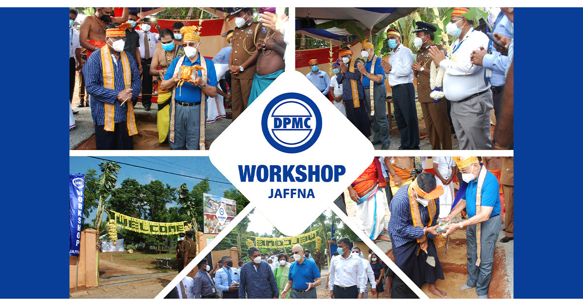 Work begins for DPMC Workshop Jaffna