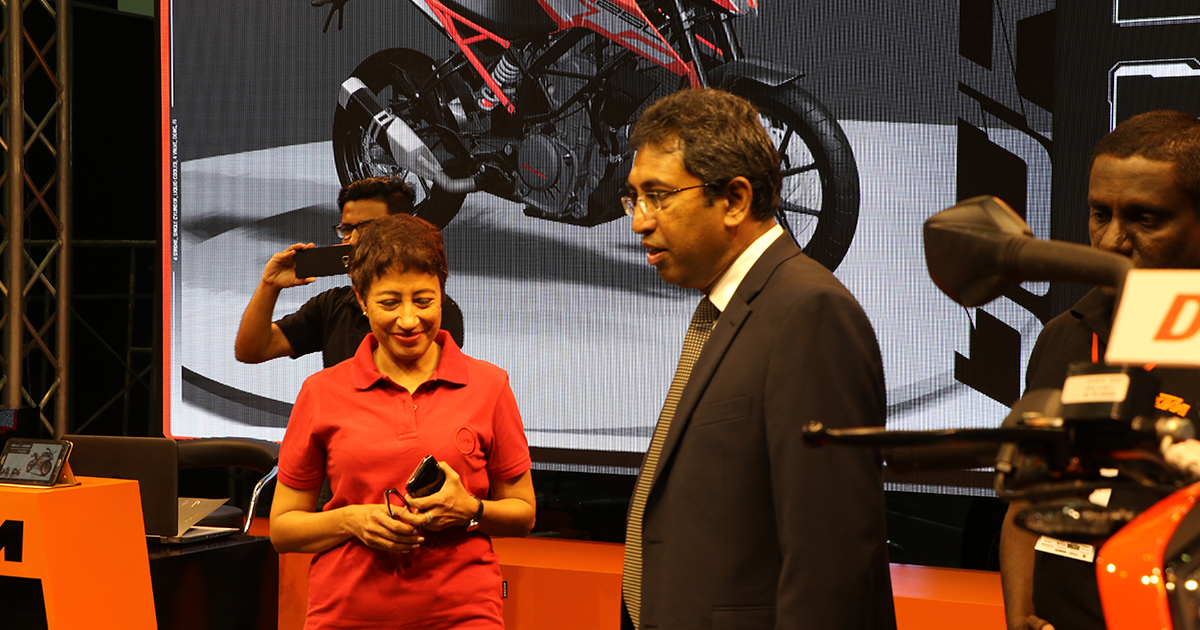 KTM at the Auto Vision Motor Show 2018