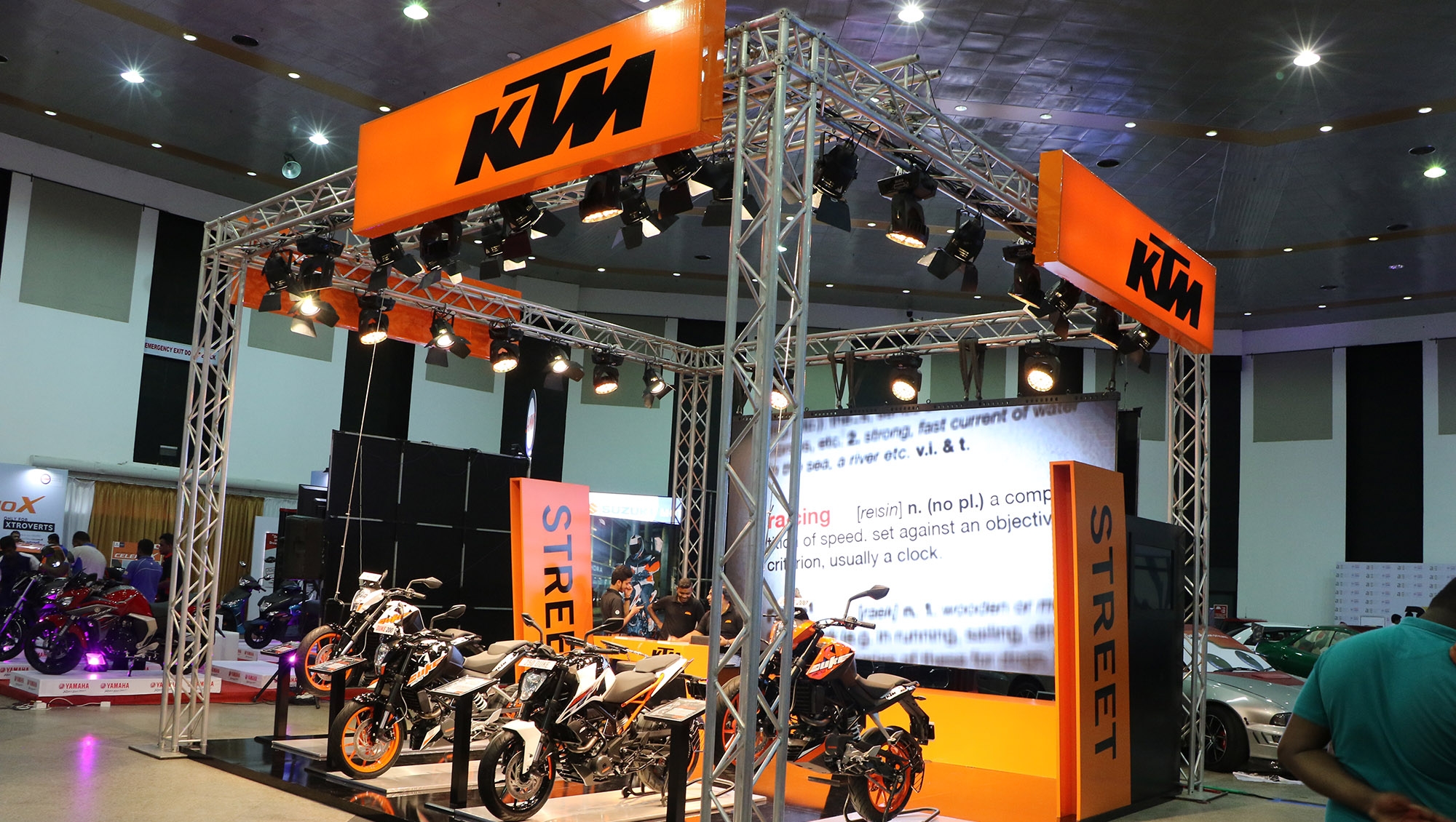 park street ktm showroom