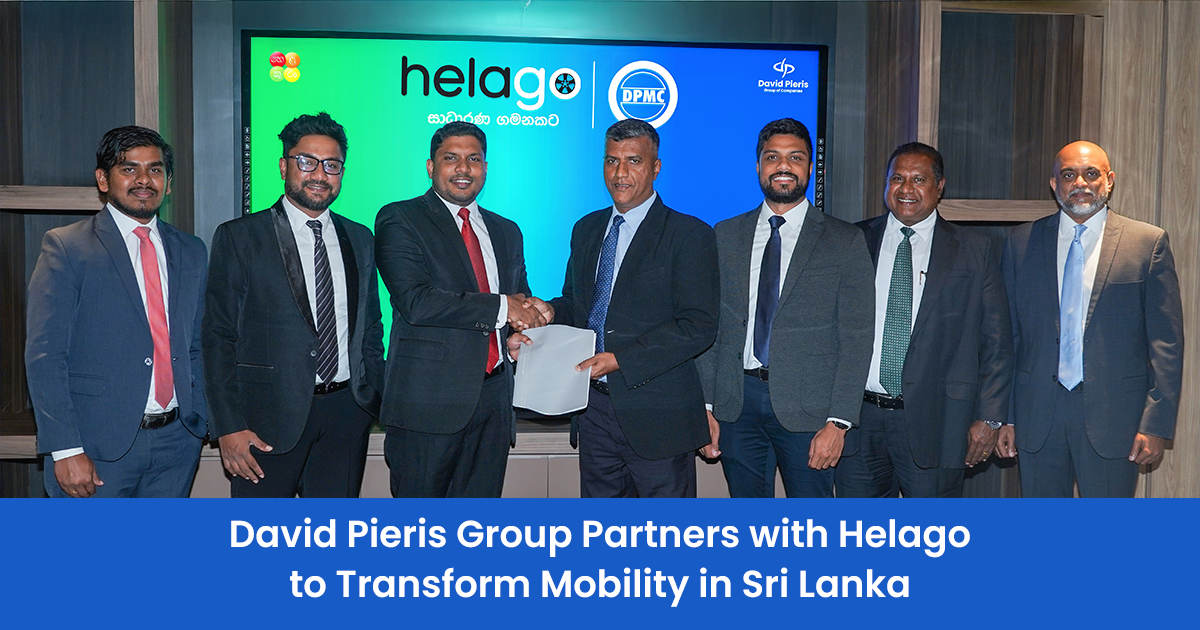 David Pieris Group & Helakuru partner to introduce HelaGo, a new era in fair ride-hailing
