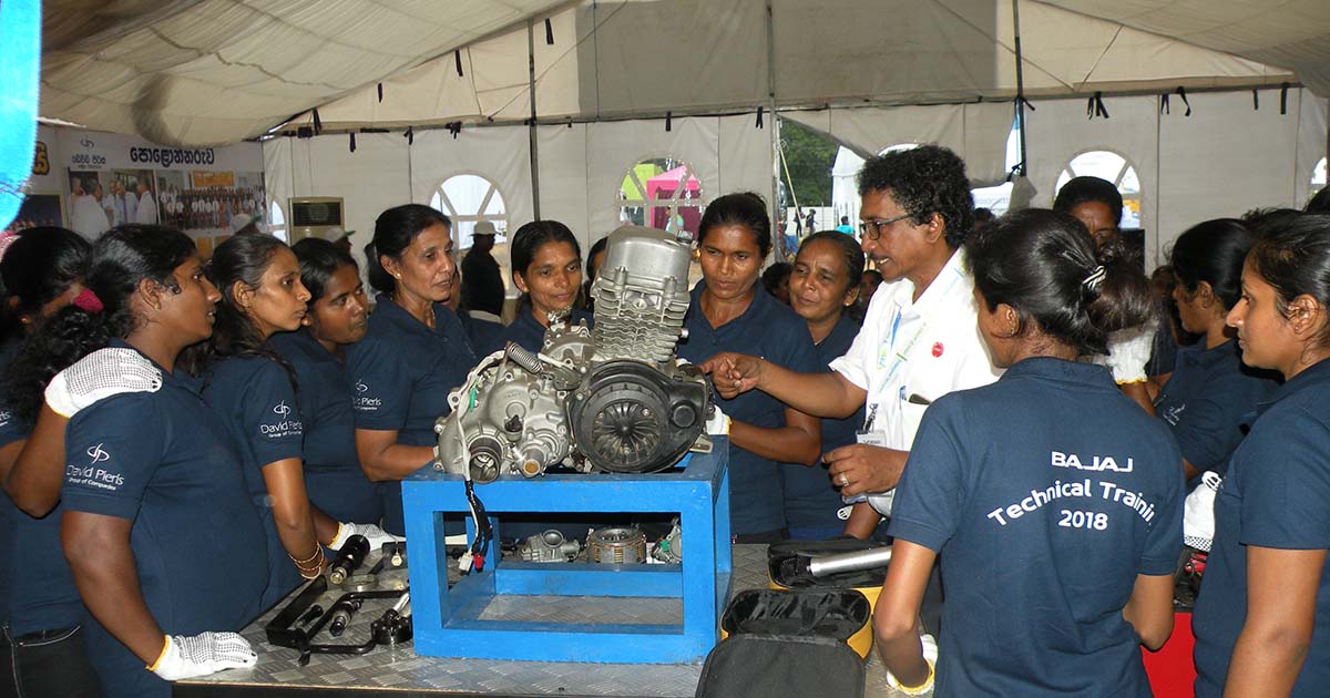 Empowerment of Women through Technical Training -Monaragala