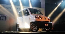 Proudly Launching the Bajaj QUTE Now with improved features