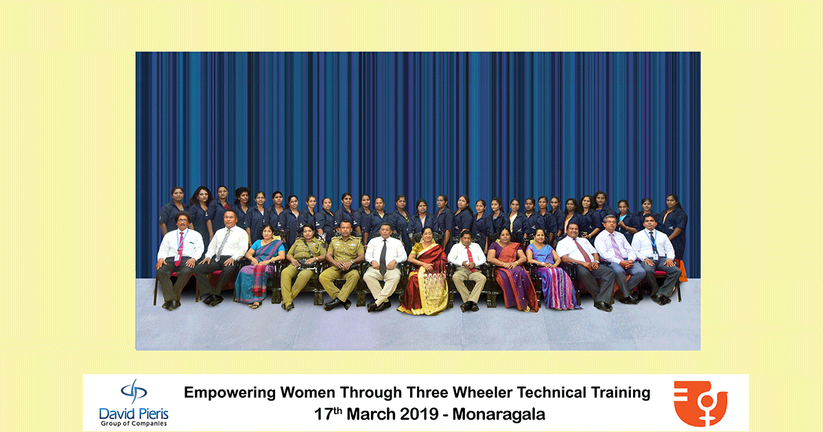 Empowering Women through Technical Training Award Ceremony