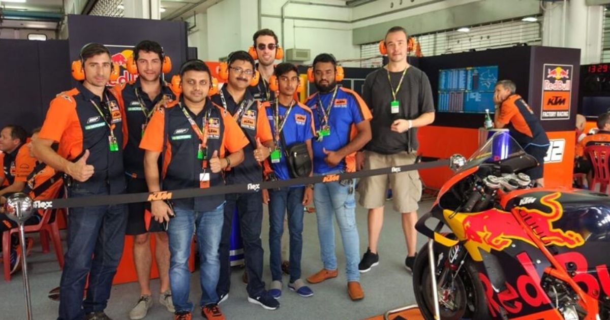 KTM lucky winners witness Moto GP in Malaysia