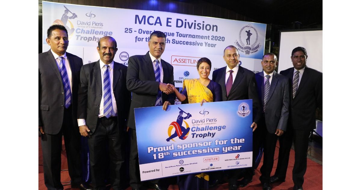 David Pieris Group sponsors the Mercantile ‘E’ Division Cricket Tournament for the 18th consecutive year