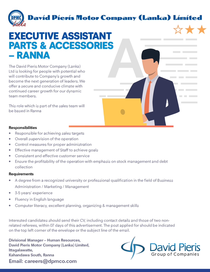 Executive Assistant Parts & Accessories – Ranna