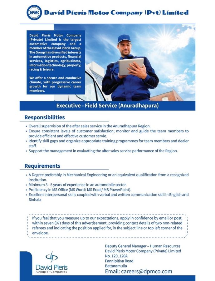 Executive Field Service
