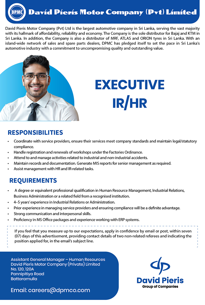 Executive IR/HR