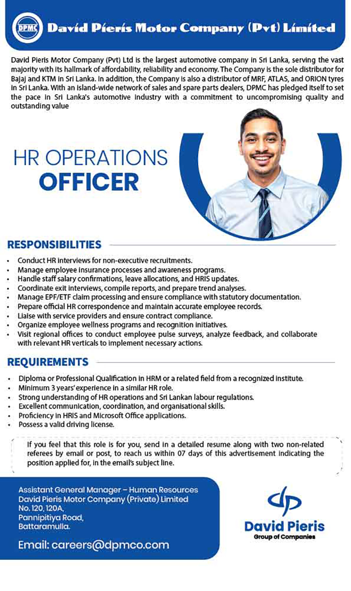HR Operations Officer