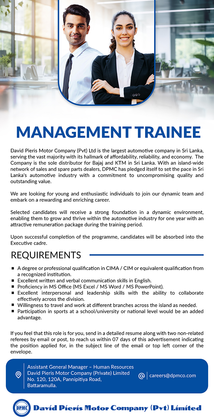 Management Trainee
