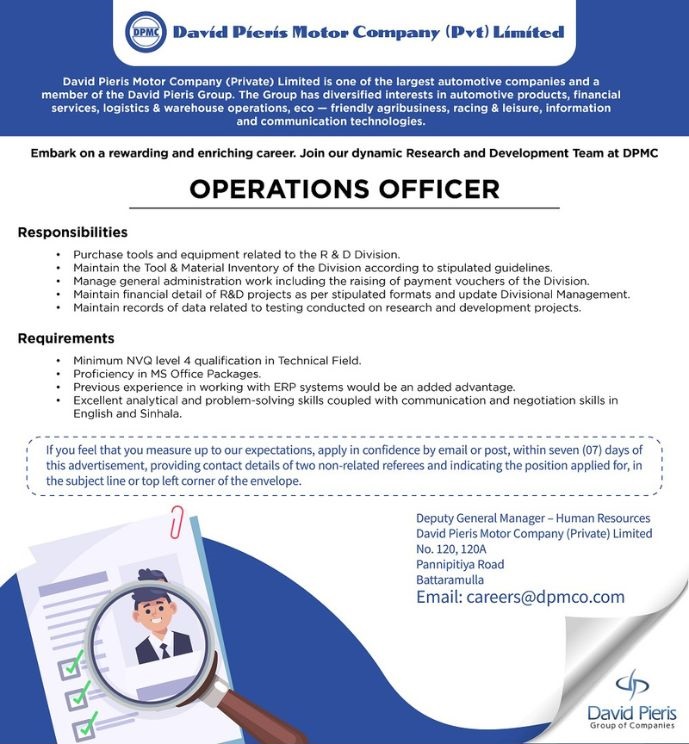 Operations Officer