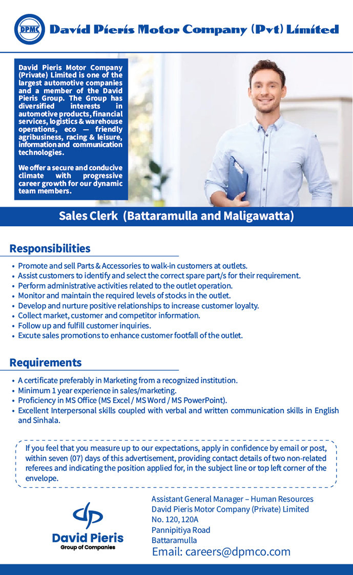 Sales Clerk