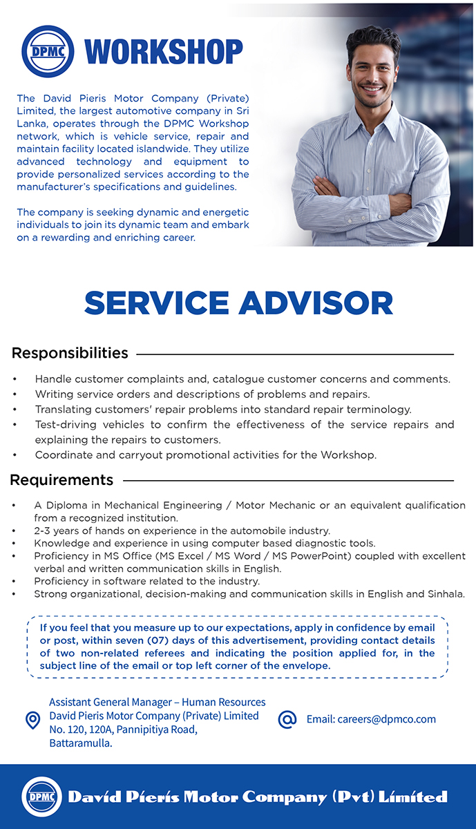 Service Advisor