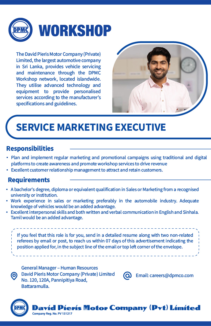 Service Marketing Executive