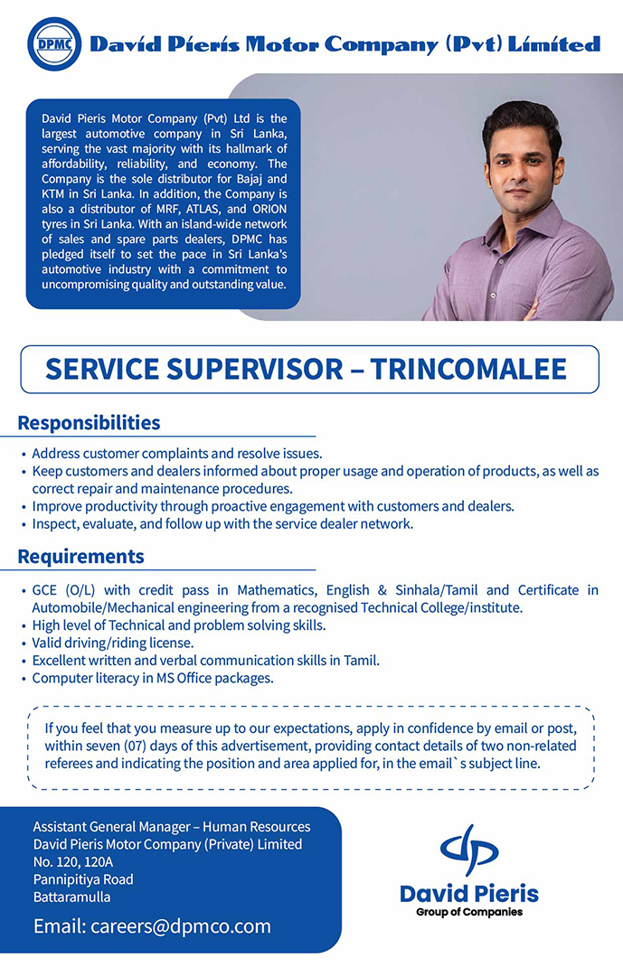 Service Supervisor